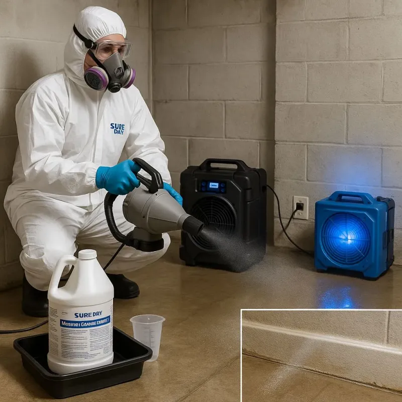 Sanitization and Odor Removal process in Shepherdsville, KY