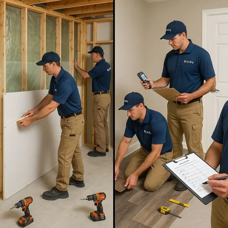 Repairs and Reconstruction process in Shepherdsville, KY