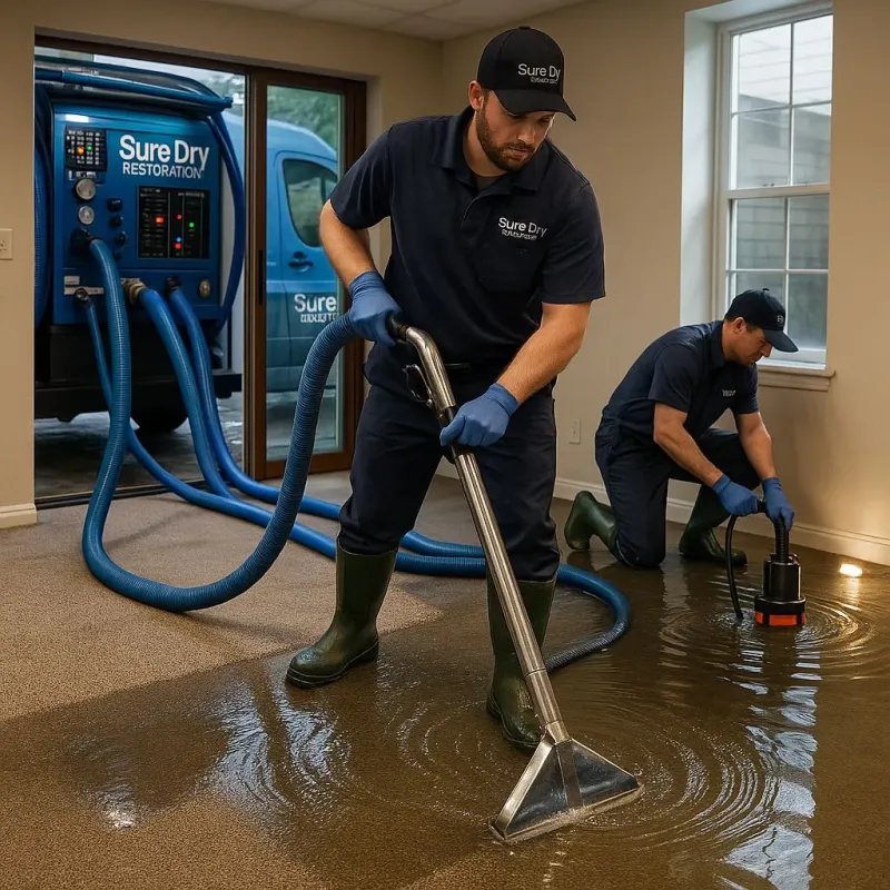 Water Extraction and Removal process in Shepherdsville, KY